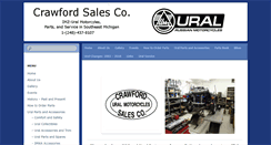 Desktop Screenshot of crawfordsales.info